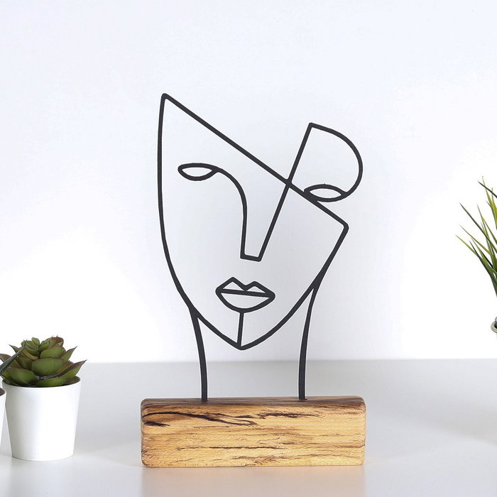 Aberto Design Objeto Decorativo M-034 Negro